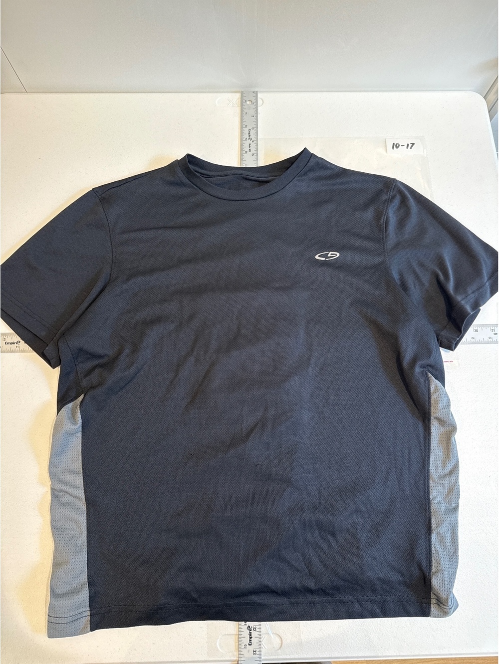 CHAMPION ATHLETICS SHIRT BLACK SIZE LARGE